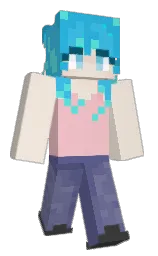 Slim Minecraft skin
