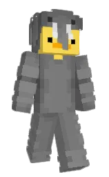 boulder and dove gray Minecraft skin — Slim model — first worn by Elephant5103