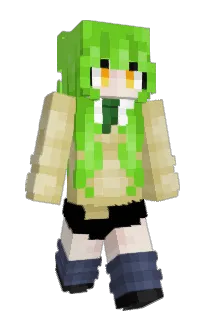 Front of eggkz's skin