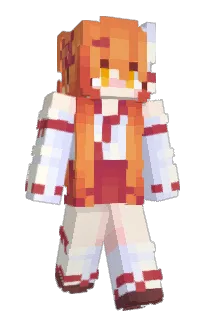 Front of pawsfie's skin