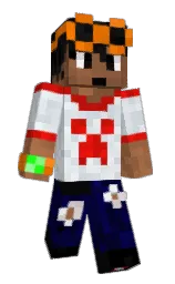 cod gray and old copper Minecraft skin — Slim model — first worn by MarkyGizmo