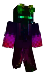 Ryan_Rambo's Minecraft skin wearing the Aurora cape