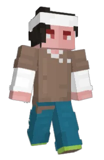 Front of warmnost's skin