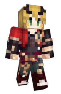 Front of Tondegaa's skin