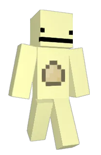 Front of Comal's skin