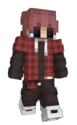 cocoa brown and lotus Minecraft skin — Slim model