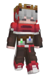 Front of Oxtri's skin