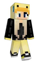 BestInTheblock's Minecraft skin wearing the Migrator cape