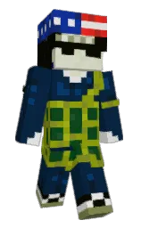 Slim Minecraft skin