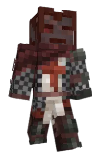 Front of Varryn's skin