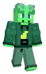 Jelstrime's Minecraft skin wearing the Migrator cape