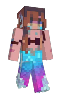 Front of Minteys's skin