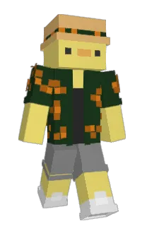 Front of Rabbo's skin