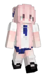 azalea and beauty bush Minecraft skin — Slim model — first worn by minhthai2019