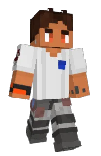 Front of GambleGalaxy's skin