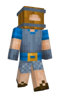 Front of Minecraft skin