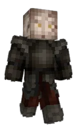 armadillo and bone Minecraft skin — Classic model — first worn by TheLordOfLarp