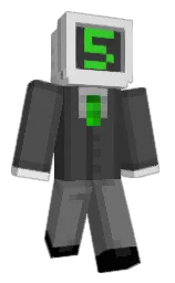 00050's Minecraft skin wearing the Common cape