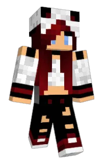 Front of Vanilly's skin