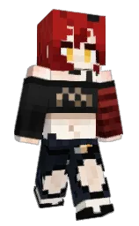 Slim Minecraft skin