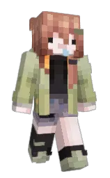 thunder and fedora Minecraft skin — Slim model