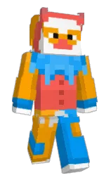 Ctane's Minecraft skin wearing the Twisted cape