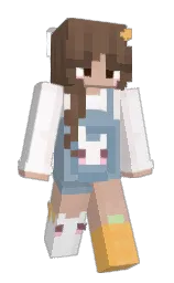 nattynicee's Minecraft skin wearing the Pan cape
