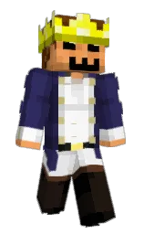 KingMoner's Minecraft skin wearing the Pan cape