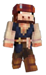 DumpyNebula720's Minecraft skin wearing the Pan cape