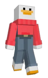 OldCrackhead's Minecraft skin wearing the Migrator cape