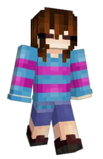 PaciFrisk's Minecraft skin