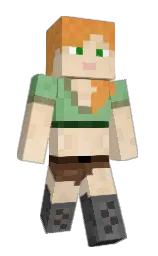 Slim Minecraft skin