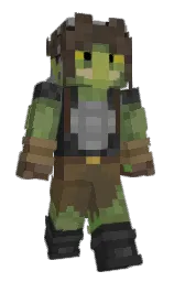 Tervork's Minecraft skin wearing the Migrator cape