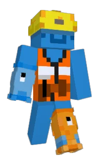 Front of Minecraft skin