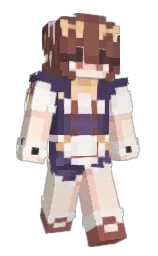 needypet's Minecraft skin wearing the Aurora cape
