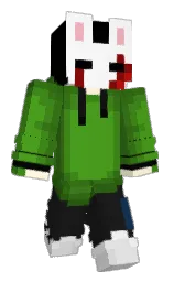black and bilbao Minecraft skin — Classic model