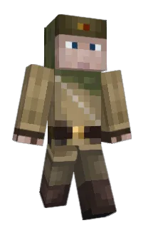 Front of Minecraft skin