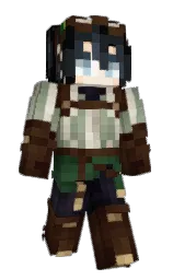 Slim Minecraft skin