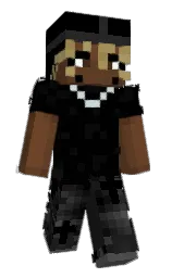 black and irish coffee Minecraft skin — Classic model — first worn by yunasajco01001
