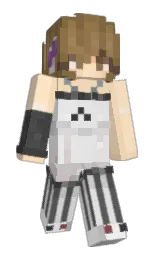 mercury and shadow Minecraft skin — Slim model — first worn by starrysz