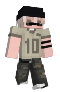 Front of Minecraft skin