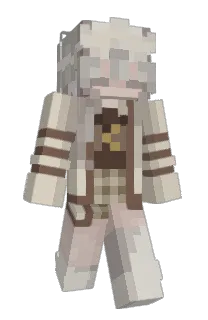 Front of Astrenie's skin