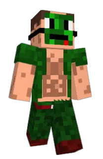 Front of Minecraft skin