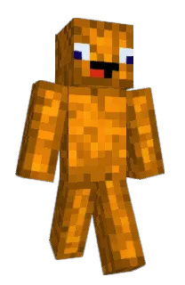 Front of Telph's skin