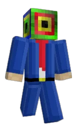 2_______'s Minecraft skin wearing the Cherry Blossom cape