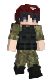 Front of Minecraft skin