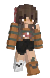 Front of Reyele's skin