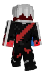 cod gray and silver Minecraft skin — Slim model