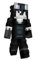 ZeroMaku's Minecraft skin wearing the Migrator cape