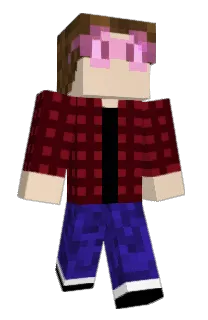 Front of Allistear's skin